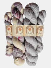 WHITE POPPY: sleep. my bane. my antidote - 100% North Country Cheviot