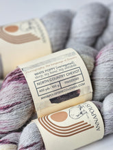 WHITE POPPY: sleep. my bane. my antidote - 100% North Country Cheviot