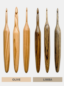 Single-Wood Crochet Hook Set (PREORDER)