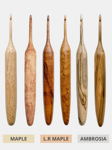 Single-Wood Crochet Hook Set (PREORDER)