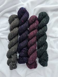 Cozy Sweaters Mini Skein Sets - 100% Canadian Rambouillet