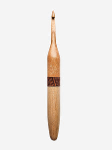 06.00mm Cherry + Lacewood + Maple Crochet Hook (Item #11)