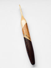 04.00mm Ambrosia Maple + Tigerwood + Maple + Wenge Crochet Hook (Item #22)