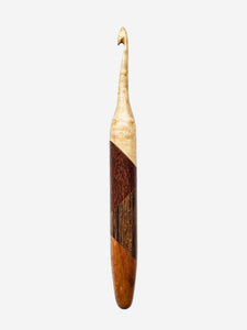 06.50mm Maple + Lacewood + Shedua + Tarara Crochet Hook (Item #26)