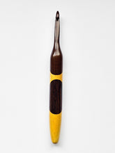 06.50mm Dark Roasted Maple + Yellowheart + Wenge Crochet Hook (Item #31)