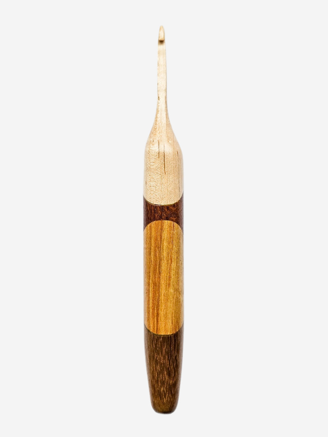 04.50mm Maple + Lacewood + Canary + Shedua Crochet Hook (Item #40)