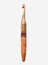 09.50mm Ambrosia Maple + Red/Blue Spectraply + Tarara Crochet Hook (Item #27)