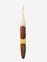 06.50mm Maple + Lacewood + Yellowheart + Shedua Crochet Hook (Item #10)