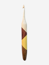 06.50mm Maple + Lacewood + Yellowheart + Shedua Crochet Hook (Item #10)