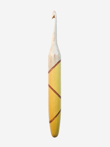 07.00mm Maple + Tarara + Yellowheart Crochet Hook (Item #143)