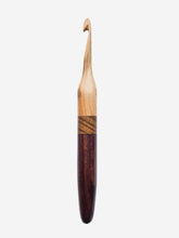 07.00mm Cherry + Zebrawood + Cocobolo Crochet Hook (Item #164)