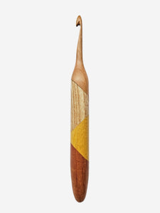 06.00mm Cherry + Ash + Yellowheart + Tarara Crochet Hook (Item #62)