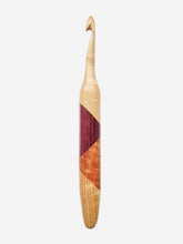 08.00mm Maple + Purpleheart + Tarara + Ash Crochet Hook (Item #108)