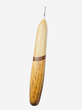 02.00mm Koto + Lacewood + Canary Metal Crochet Hook (Item #152)