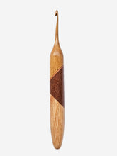 04.00mm Light Roasted Maple + Tarara + Lacewood + Oak Crochet Hook (Item #79)