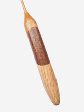 04.00mm Light Roasted Maple + Tarara + Lacewood + Oak Crochet Hook (Item #79)