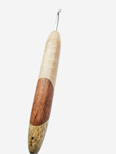 04.00mm Maple + Tarara + Limba Metal Crochet Hook (Item #86)