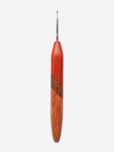 03.00mm Padauk + Lacewood + Sapele Metal Crochet Hook (Item #102)