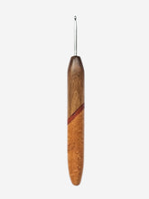 03.50mm Shedua + Padauk + Light Roasted Birdseye Maple Metal Crochet Hook (Item #115)