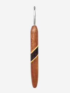 05.50mm Tarara + Yellowheart +Wenge + Tarara Metal Crochet Hook (Item #145)