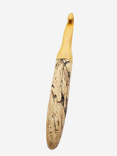 11.50mm Yellowheart + Spalted Maple Crochet Hook (Item #190)