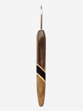 04.00mm Limba + Yellowheart + Wenge + Limba Metal Crochet Hook (Item #234)