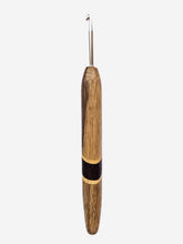 04.00mm Limba + Yellowheart + Wenge + Limba Metal Crochet Hook (Item #234)