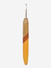 04.00mm Limba + Lacewood + Yellowheart Metal Crochet Hook (Item #236)