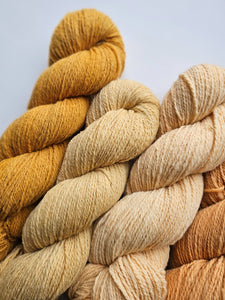 Naturally Dyed with Coreopsis - 100% Canadian Rambouillet