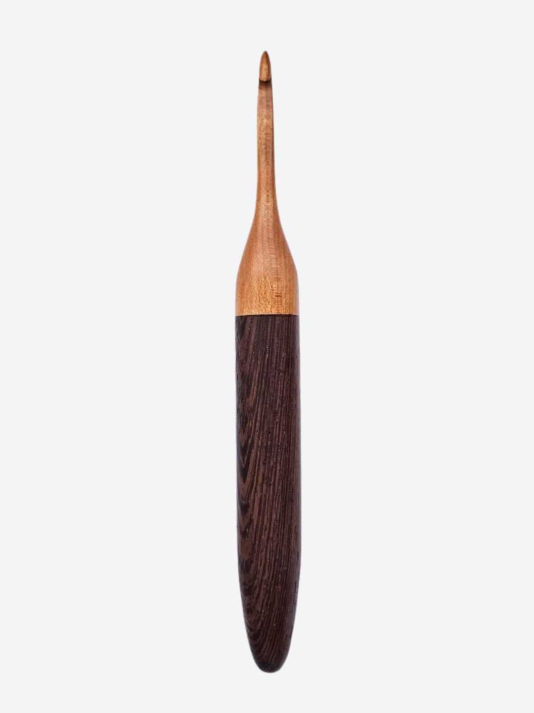 05.00mm Light Roasted Maple + Wenge Crochet Hook (Item #61)