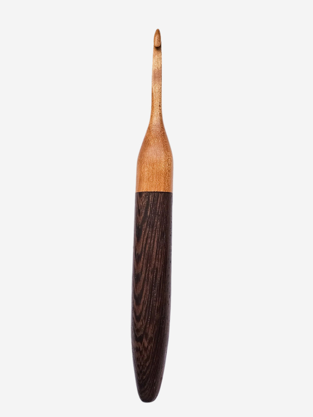 05.00mm Light Roasted Maple + Wenge Crochet Hook (Item #64)