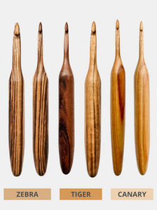 Single-Wood Crochet Hook Set (PREORDER)