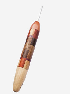 03.25mm Patchwork CLOVER Metal Crochet Hook - (Item #157)