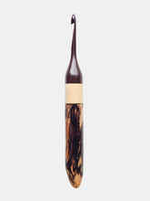 05.00mm Dark Roasted Maple + Holly + Driftwood Crochet Hook (Item #222)