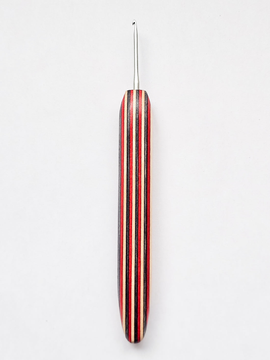 02.25mm Pink / Blue / White Spectraply CLOVER Metal Crochet Hook (Item #6)