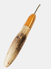 04.00mm Canary + Driftwood Metal Crochet Hook (Item #195)