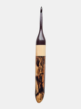 05.00mm Dark Roasted Maple + Holly + Driftwood Crochet Hook (Item #222)