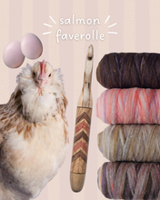 07.00mm Salmon Faverolle Chevron Crochet Hook (Item #231)