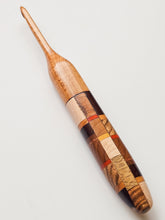 05.50mm Light Roasted Maple + Patchwork Crochet Hook (Item #231)