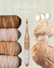 13.00mm Buff Laced Polish Crochet Hook (Item #217)