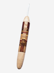 03.50mm Patchwork CLOVER Metal Crochet Hook - (Item #106)