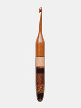 05.50mm Light Roasted Maple + Patchwork Crochet Hook (Item #231)
