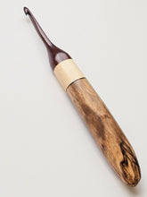 05.00mm Dark Roasted Maple + Holly + Driftwood Crochet Hook (Item #224)