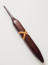 05.00mm Dark Roasted Maple + Canary XO Crochet Hook (Item #227)