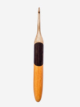 05.50mm Ambrosia Maple + Wenge + Osage Orange Art Deco Crochet Hook (Item #104)