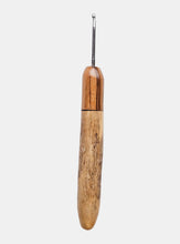 03.00mm Zebrawood + Driftwood Metal Crochet Hook (Item #194)