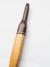 11.00mm Dark Roasted Maple + Spalted Maple + Wenge + Canary Crochet Hook (Item #168)