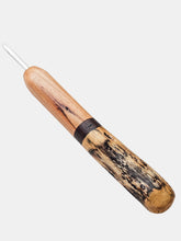 04.50mm Cherry + Wenge + Driftwood CLOVER Metal Crochet Hook (Item #190)