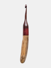 05.50mm Dark Roasted Maple + Padauk + Driftwood Crochet Hook (Item #220)