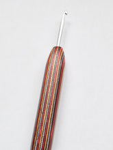 03.50mm Brown / Pink / Blue Spectraply Metal Crochet Hook (Item #193)
